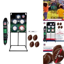 Franklin Sports Target Toss Games - Football  Baseball for Kids Indoor Outdoor