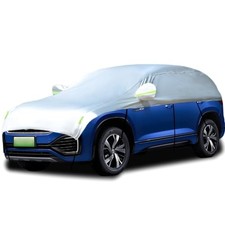 Half Car Cover Car Cover for Sunshade Half Car Body Cover Snow Cover Waterpro...