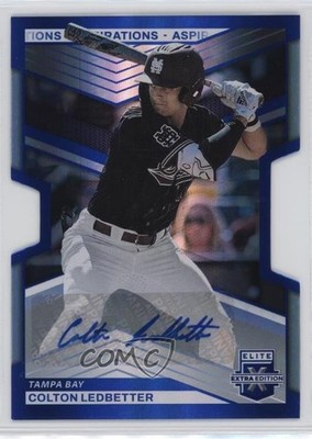 2023 Panini Elite Extra Edition 24/90 Colton Ledbetter #26 Auto 11yh