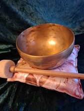  Klangschale aus Nepal, ca. 710g, 16,5 cm. Für Massage, Meditation u. Yoga.
