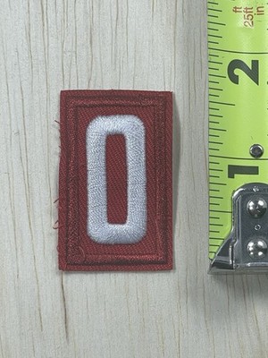 Vintage Troop # Number 0 Zero Cub Scouts Boy Scouts of America BSA Patch Badge
