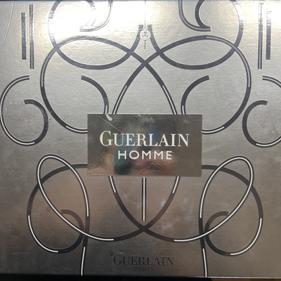 GUERLAIN HOMME EAU DE TOILETTE SPRAY 2.7 oz/80 ml Gift set!