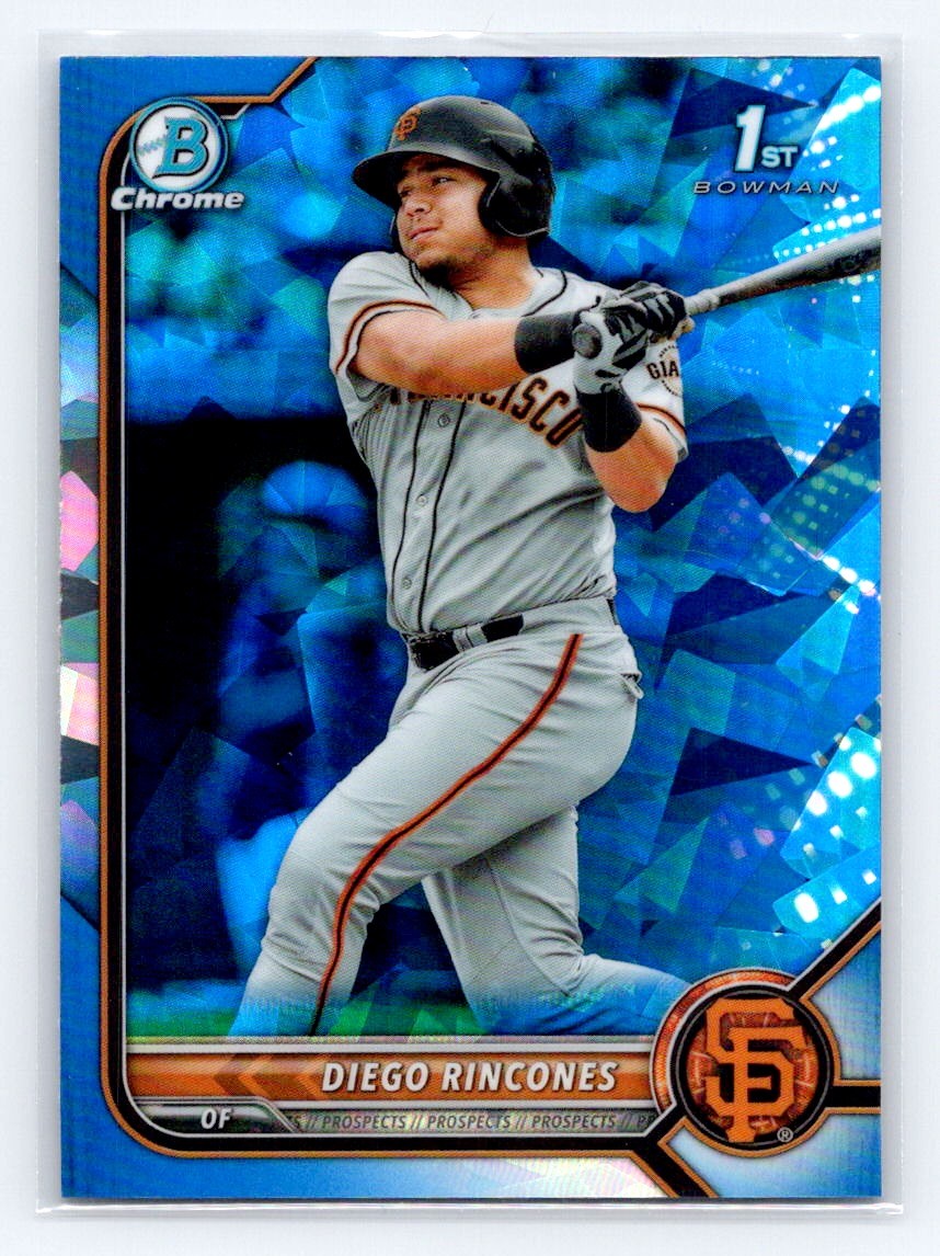 2022 Bowman 1st Sapphire Edition #BCP-65 Diego Rincones San Francisco Giants