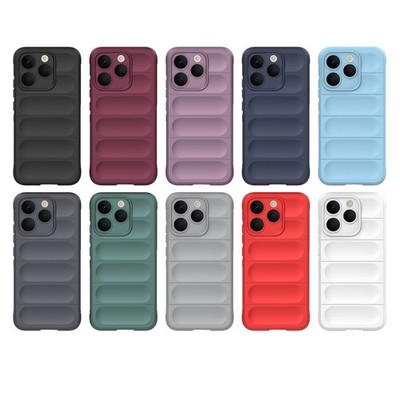 Shockproof Anti-slip Skin Feel Soft Rubber Back Case Cover For Realme 15T 5G
