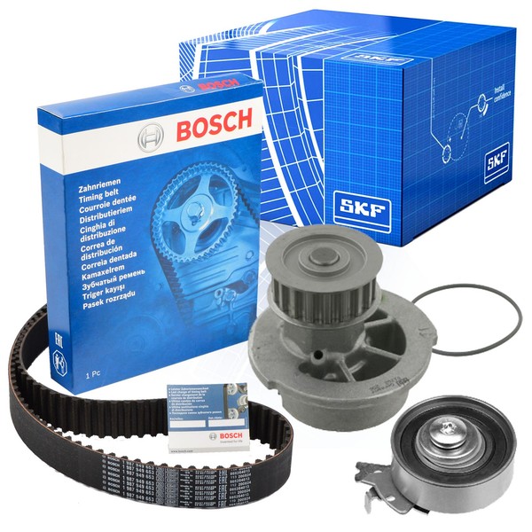 Bosch 1987949194 Zahnriemen + SKF Spannrolle Wapu FüR Astra Corsa Kadett Vectra-image