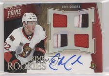 2011-12 Panini Prime Rookie Patch Auto Silver 2/50 Erik Condra #143 Patch 03hd