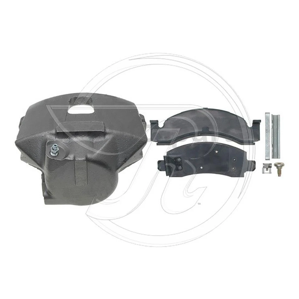 Pinza de freno delantera con mangueras lado conductor pasajero compatible con GMC G3500 1983 Foto 2 de 4