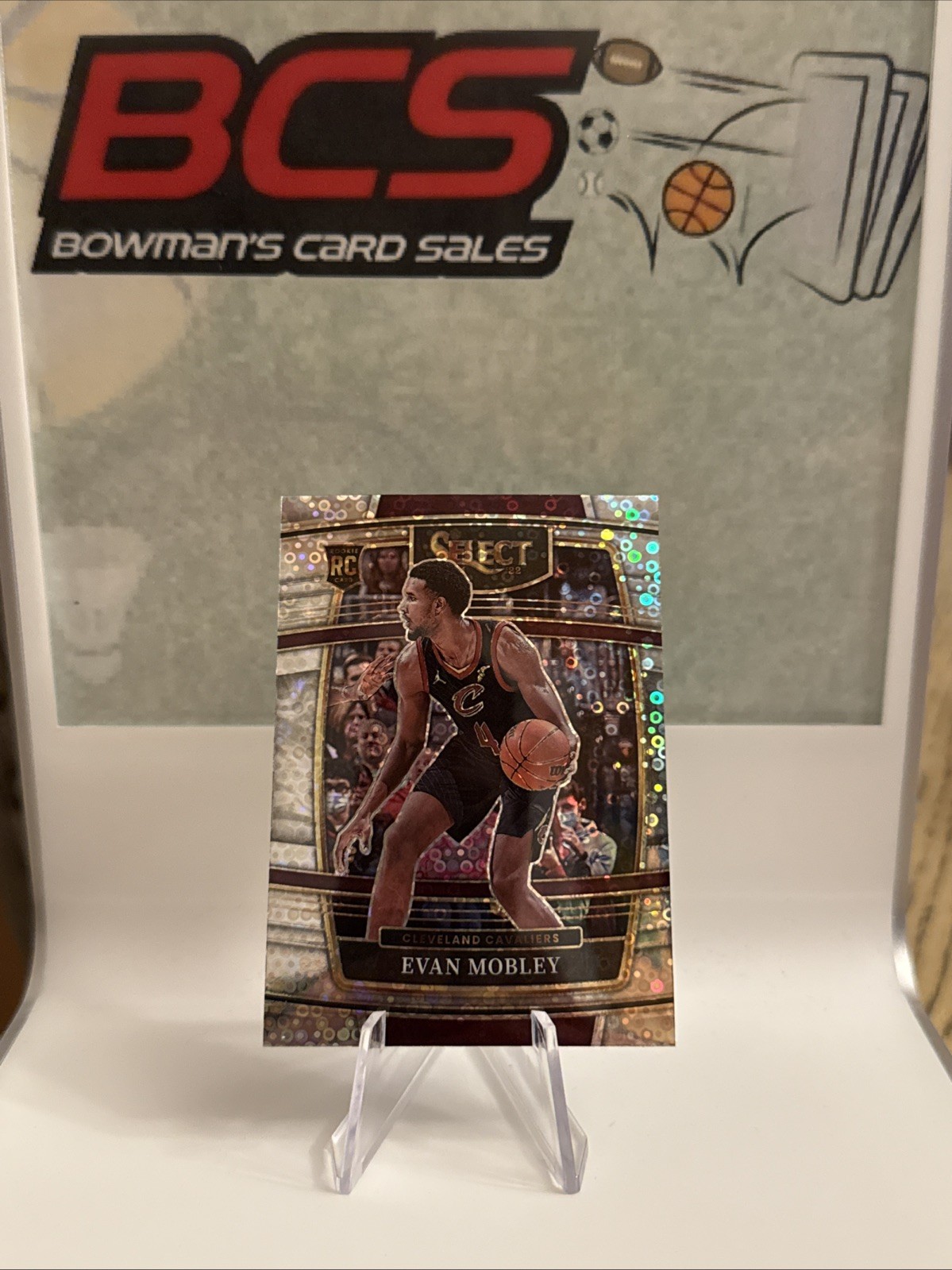 2021-22 Select Evan Mobley Disco Fast Break RC Concourse #5 Cavs DPOY 📈🔥