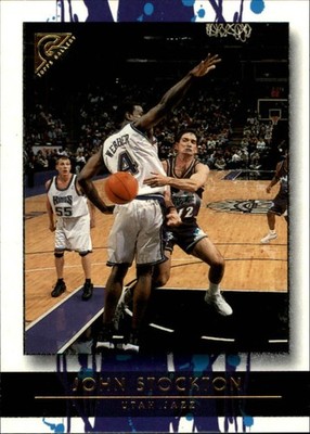2000-01 Topps Gallery #93 John Stockton - BSK