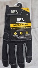 Wells Lamont Hi Dexterity Glove Work  Home Synthetic Leather NWT Size L