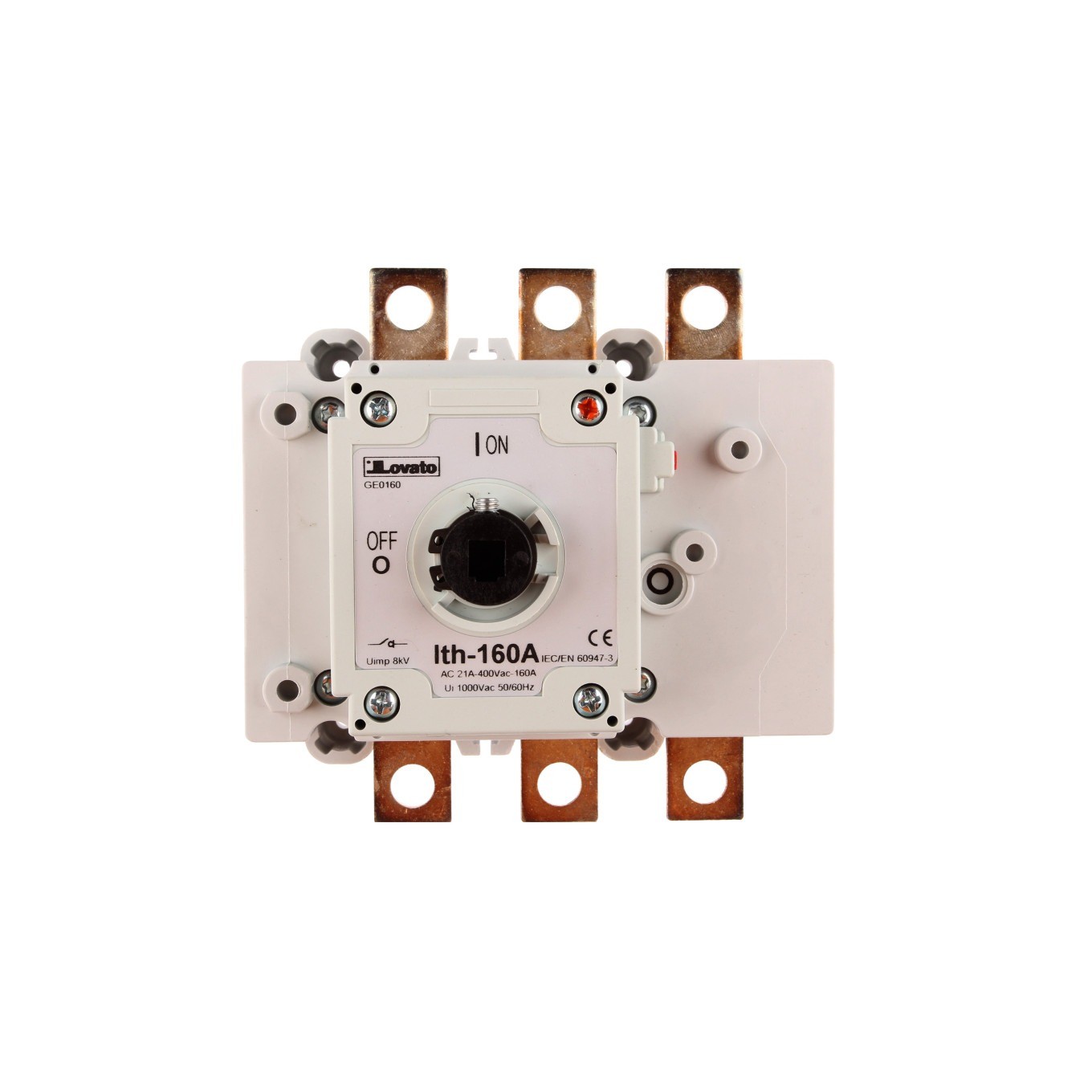 Insulated Disconnect Switch 3P 160A GE0160 GE Disconnect Switch