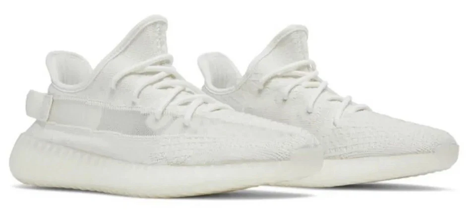 Talla 9.5 - Adidas Yeezy Boost 350 V2 Bone HQ6316 Nuevo Caja Dañada Foto 4 de 4