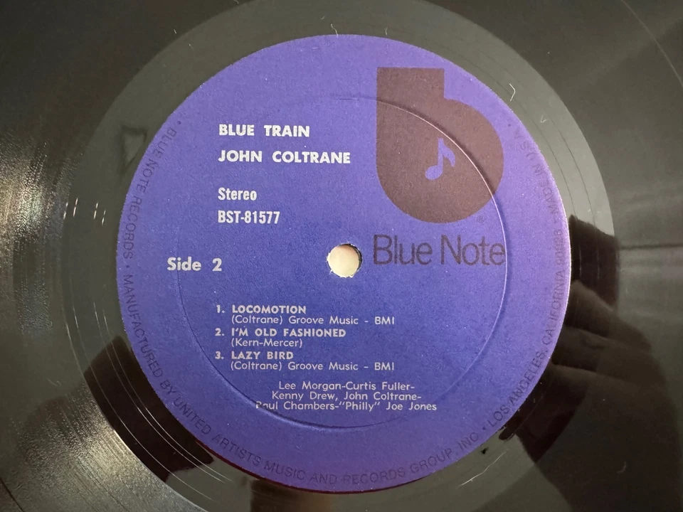 John Coltrane LP "Blue Train" Blue Note 81577 ~ 1973 ~ Shrink NM Beauty! - Image 4 of 4