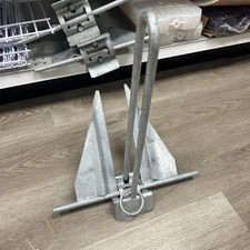 Galvanized Steel Fluke Anchor Size 11, For Small Boats