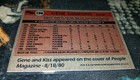 KISS CARD GENE SIMMONS The Elder 1981 TV Only PROMOTIONAL Tour — photo 2