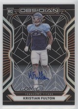 2020 Panini Obsidian Rookies Electric Etch Orange 32/75 Kristian Fulton Auto 7rv