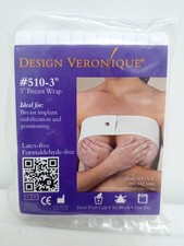 Design Veronique 510-3" Breast wrap 3" color white