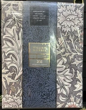 NWT William Morris at Home King Duvet Set Double Bough Heather
