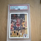 Upper Deck 1991 Upper Deck Michael Jordan #44 Chicago Bulls PSA 8 Graded Card