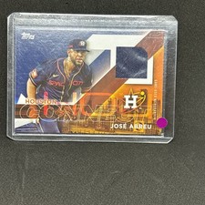 Jose Abreu 2024 Topps City Connect Patch Game Used