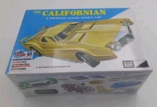 The Californian MPC Round 2 1/25 Scale Swinging Luxery Sports Car Model Kit 