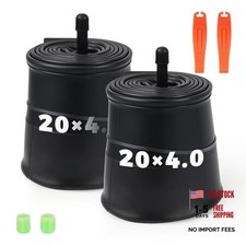 Bike Inner Tube Set 16/20x3.0/4.0 Heavy Duty Tubes 20 x 4.0 inch 2 Pack