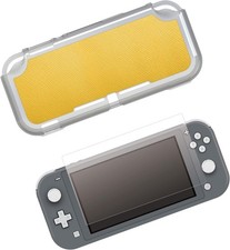 3-style LABEL Switch Lite Hybrid Cover Glass Film Set Yellow Protective Co
