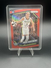 2025 Panini WNBA Prizm Paige Bueckers  Red Prizm /299 RC #5 Dallas Wings
