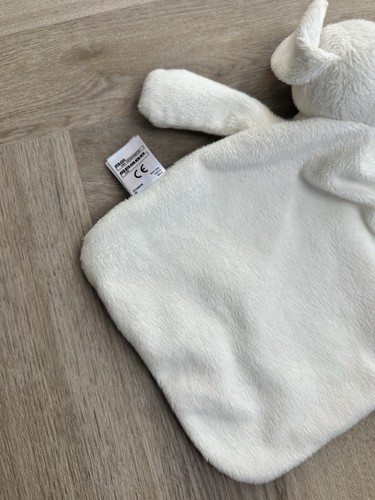 F&F Hoppy Days Baby Bunny Rabbit Comforter Soother Blankie you make me so happy - Picture 11 of 15