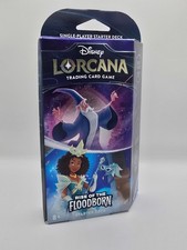 Lorcana Rise of the Floodborn sealed starter deck Amethyst and Steel