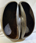 Rare Antique Coco De Mer Nut Double Seed Basket
