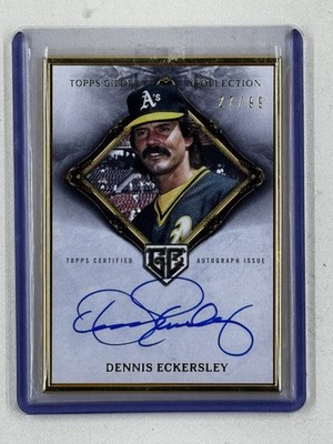 2023 Topps Gilded Collection #HAFA-DE Dennis Eckersley /99