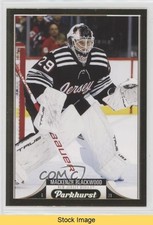 2022-23 Upper Deck Parkhurst Gold Foil Mackenzie Blackwood #124 READ 0cq4