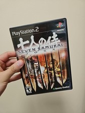 Seven Samurai 20XX - Sony PlayStation 2 PS2 Game And Case Authentic Free Ship