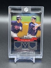 Topps 2010 Sterling Career Chronicles Relics Triple Joe Mauer #3CCR-15 21/25 