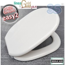 Sedile per wc EASY.02 Pozzi Ginori - ACB Ercos linea Gold