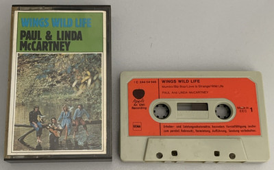 Wings - Wild Life Paul & Linda McCartney Apple 1C244-04946 Kassette Tape MC