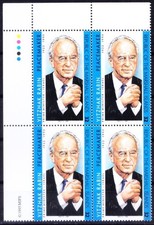 Marshall Islands 1995 MNH TL blk, Yitzhak Rabin Nobel Peace Laureate