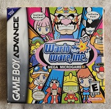 WarioWare, Inc.: Mega Microgame Nintendo Game Boy Advance, 2003 