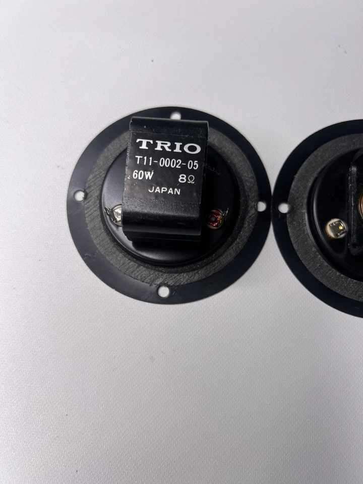 Tweeter Kenwood kl-7080 Hi. Par de controladores OEM Trio T11-0002-05 Foto 4 de 4