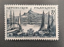 France 1955 1037 neuf luxe ** Série Touristique