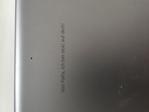 Apple iPad 9. Gen 10,2 WiFi 64GB grau A2602 Displaydefekt OVP Anl. Aufkl. Gravur - Bild 5 von 6