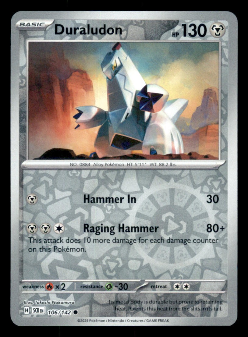 Duraludon Normal Common SV07: Stellar Crown 106/142 NM