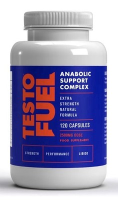ROAR AMBITION TestoFuel T-Booster Test Booster for Men 100% Natural 120 Capsules