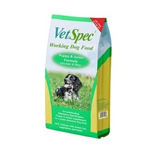 VetSpec Working Puppy & Junior Chicken - Dry Dog Food - 27% Protein - 15kg 3.84 per kilo