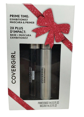 Covergirl Primetime Exhibitionist Mascara & Primer Gift Set 0.3 fl oz