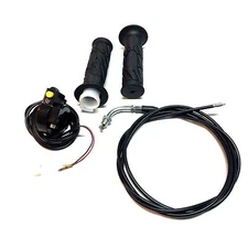 TWIST GRIPS  75 " THROTTLE CABLE KILL STOP SWITCH STAND-UP SCOOTERS 43CC 49CC 