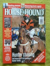 HORSE & HOUND / 2001 JAN 25 / HUNTER CHASING