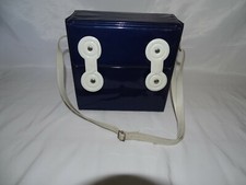 4050 - PORTADISCHI PORTA DISCHI 45 GIRI VINTAGE A VALIGETTA ANNI 60