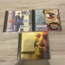 SHAGGY 3 CD LOT - NEW PURE PLEASURE VG Hot Shot Ultra mix & Hot Shot READ
